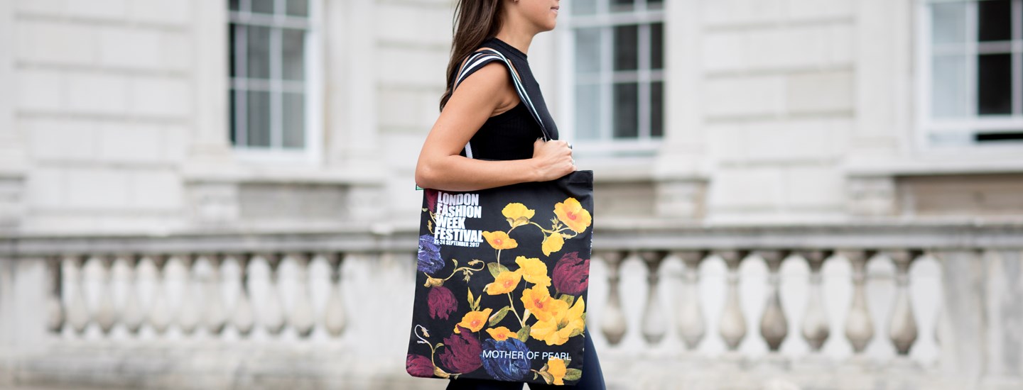 Mother Of Pearl Designs London Fashion Week Festival Limited Edition Tote